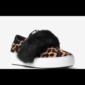 BACK IN STOCK! MK Cheetah Slip On Sneakers